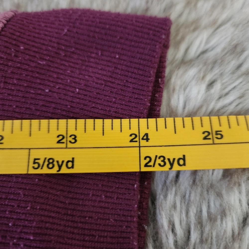 L.L. Bean Women's Lightweight Sweater‎ Fleece Top Purple Women's Size Large - Picture 9 of 10